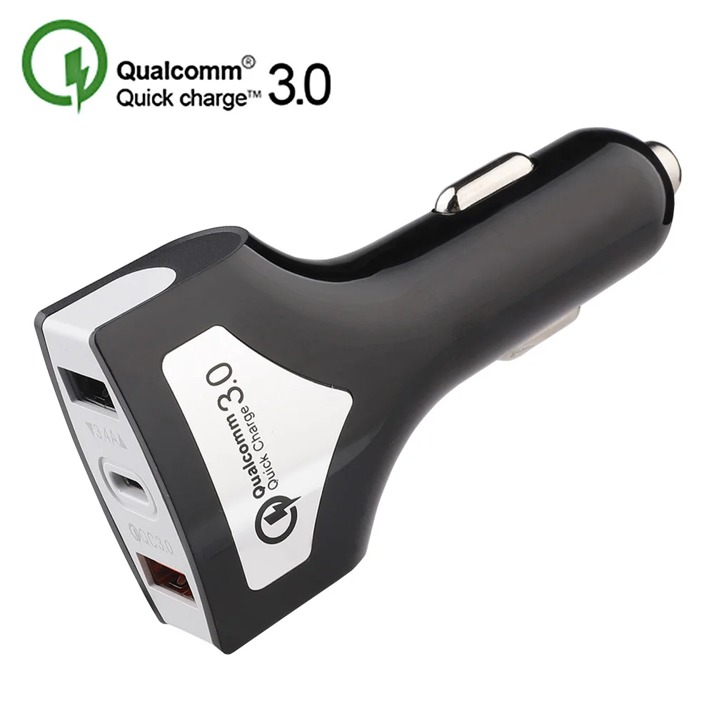 

Quick Charge 3.0 Car Charger 5V 3.5A QC3.0 Turbo Fast Charging Car-charger Dual USB Car Mobile Phone Charger For SAMSUNG XIAOMI