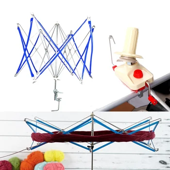 

Hand Operated Wool Winder Holder String Ball Coiler for Yarn Fiber Winding Machine Yarn Fiber Winder Machine Sewing Accessories