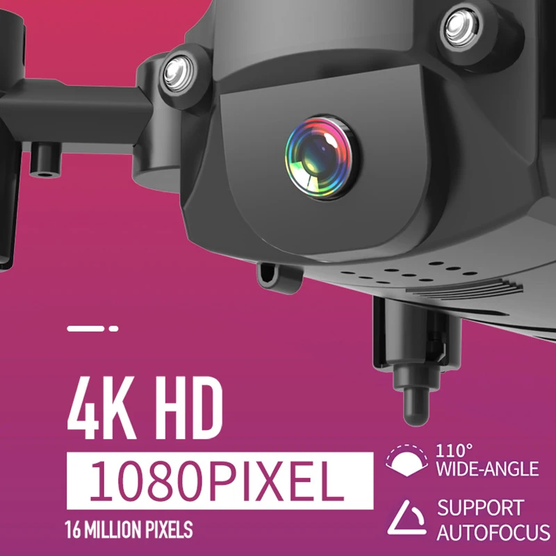 Радиоуправляемые дроны Wi Fi FPV 4K широкоугольная камера Радиоуправляемый вертолет
