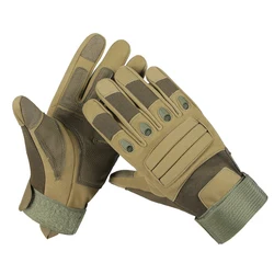 Outdoor Tactical Gloves Army Military Full Finger Mittens Training Wear Resistant Non Slip Breathable Waterproof Cycling Gloves