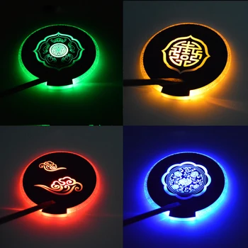 

Table Lighting Coasters Pubs Champagne Red wine Coasters Restaurant Bars Beers Round Thin Cup Wads Customized Logo