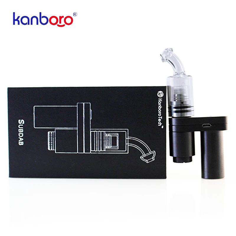Kanboro Subdab восковая ручка вейп Dab Vaper 18350 керамическая катушка 510 Риг Enail Vape для стекла