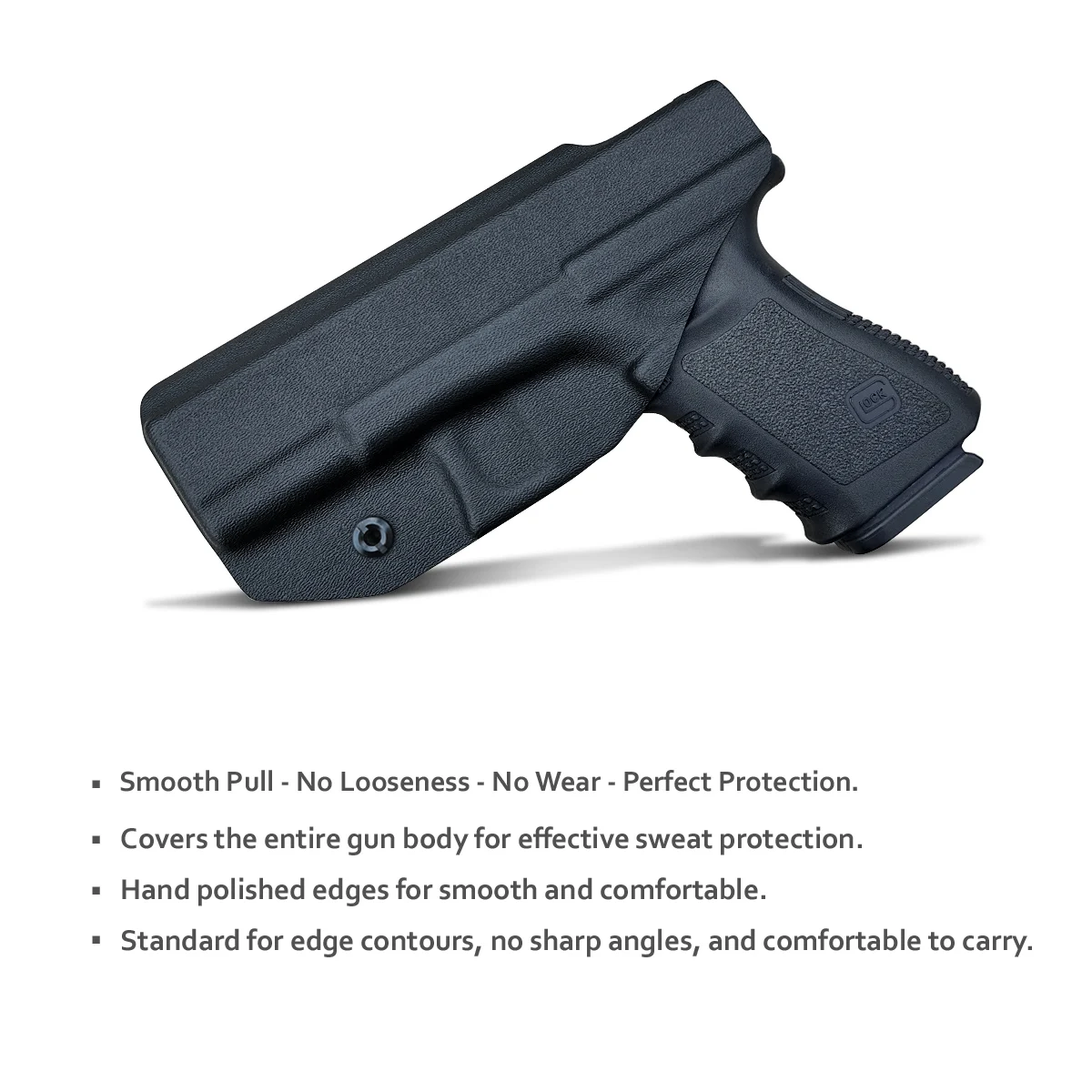 Glock 19 Holster IWB Kydex Holster Fit Glock 19 19X / 23 / 25 32 45 (Gen 3 4 5)