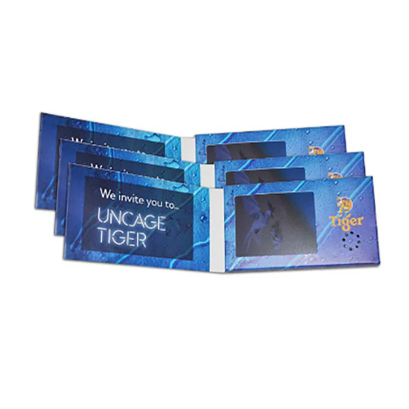 Promotional 2.4 Inch Digital Video Business Card Brochure | Дом и сад