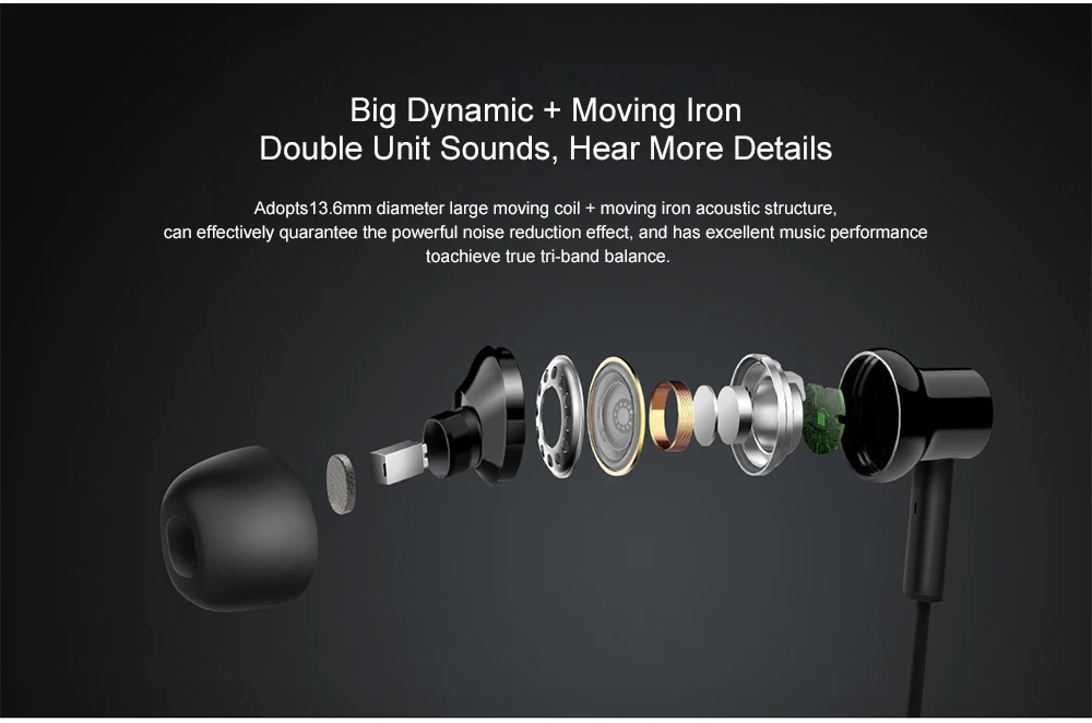 Xiaomi шумоподавление Bluetooth 5,0 наушники ожерелье спортивные наушники с микрофоном и встроенным управлением LYXQEJ03JY