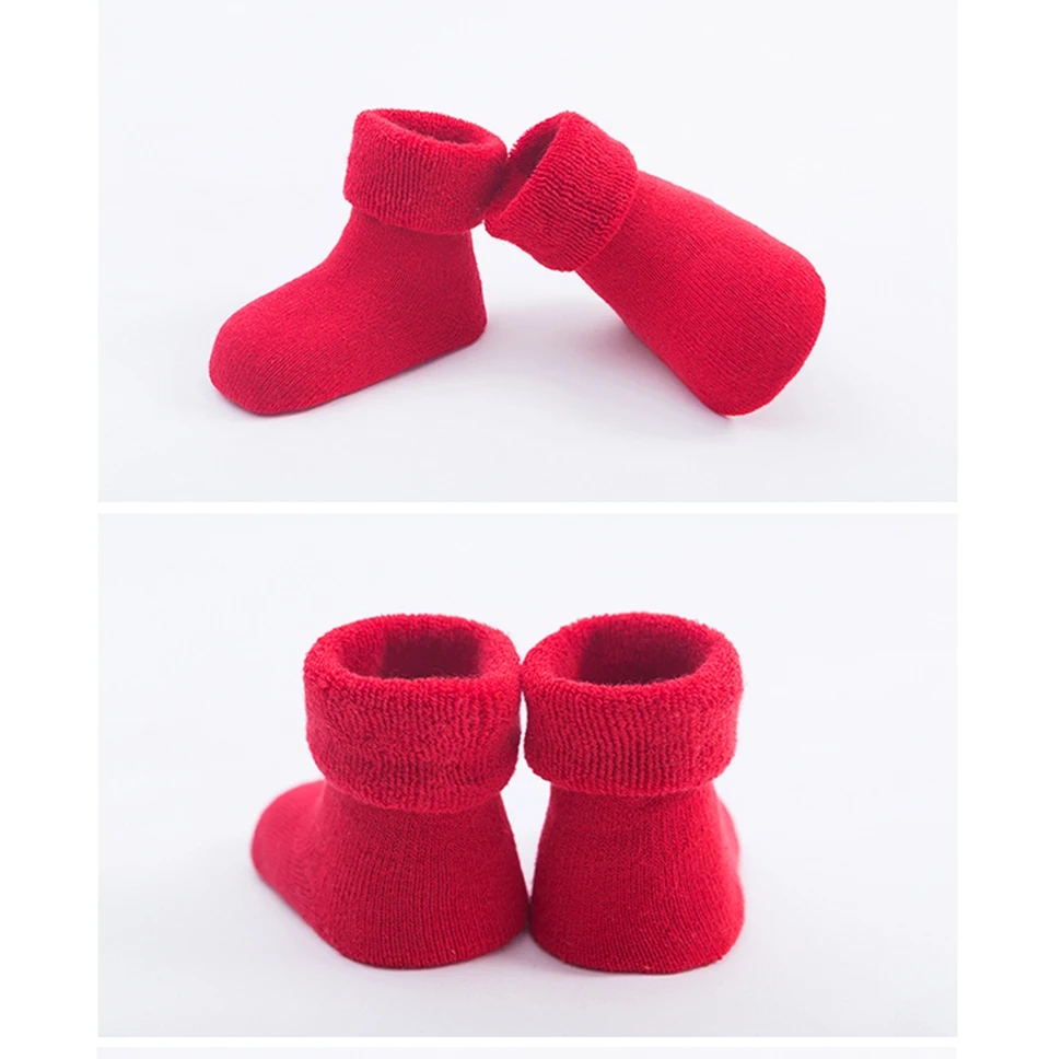 baby winter long socks kids toddler knee high sock girls boys newborn infant cotton terry thick warm sock birthday high sockings