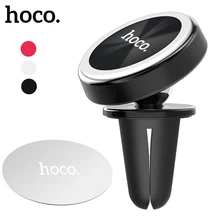 HOCO магнитный держатель для телефона в машину 360 градусов air vent магнит крепление автомобильный держатель для iphone samsung xiaomi мобильного телефона подставка держатель