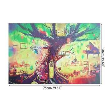 

Jigsaw Puzzles 1000 Pieces for Adult Kids Large Puzzle Game Toys Gift，Tree House 094F