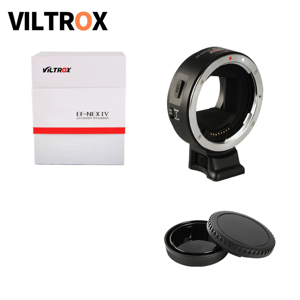 Адаптер для объектива Viltrox с автофокусом Canon EOS EF Sony E NEX полной оправой A9 AII7 A7RII A7SII