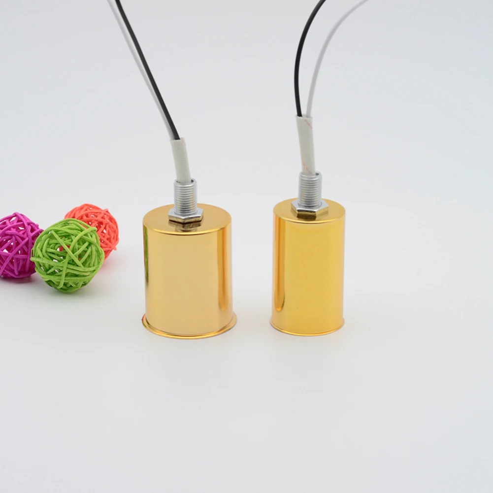 1pc E27 Ceramic Screw Base Round LED Light Bulb Lamp Socket Holder Adapter Vents 