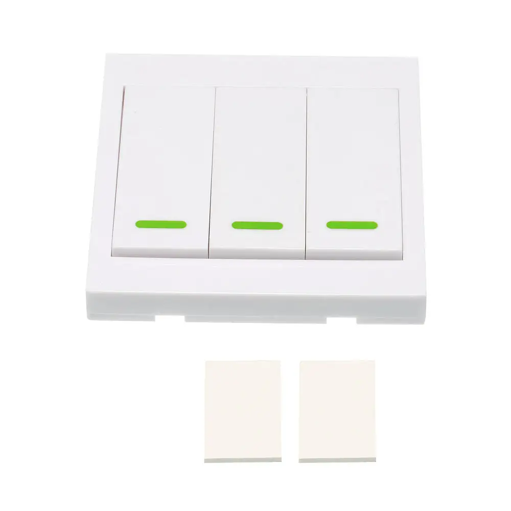 

SONOFF 1 2 3 Button RF Switch Wireless Remote Control Switch Wall Panel Transmitter For Living Room Bedroom Ceiling Light