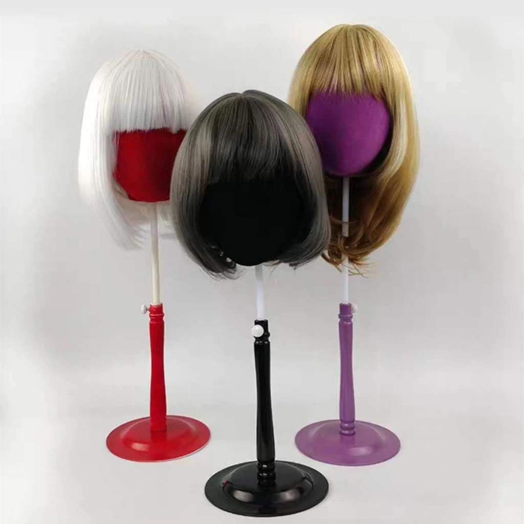 21'' Height Adjustable Wig Practice Mannequin Headset Display Manikin Rack