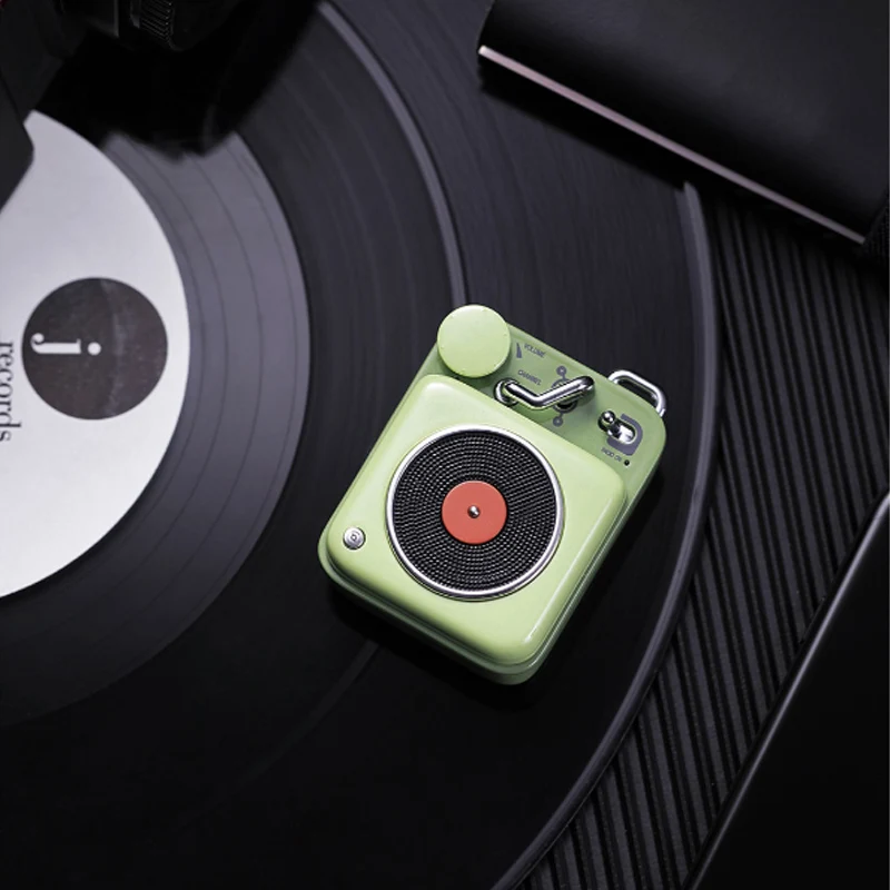  2019 Xiaomi Mijia Cat King Atomic Record Player B612 Bluetooth Intelligent Audio Portable Zinc Alum