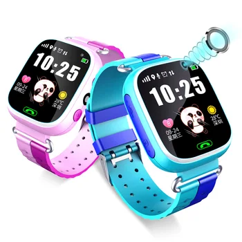 

Cross-Border Children Smart Watch Smart Card GPS Tracking Watch Students Watch Foreign Trade Factory Direct Sales