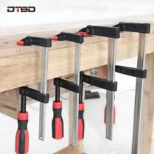 

DTBD 6/12/18/24 Inch F Clamps Set Quick Ratchet Release Speed Squeeze Multi Purpose Woodworking Clamp Clip Kit DIY Hand Tool