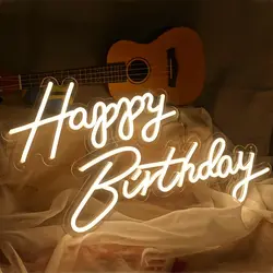 Signe néon led personnalisé pour fête d'anniversaire, panneau lumineux flexible en acrylique Transparent Oh Baby, décor de fête de mariage 