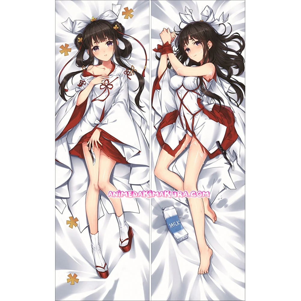 Девушка кафе пистолет 2 Kikuri Yuki аниме девушка дакимакура обнимающая Подушка Чехол