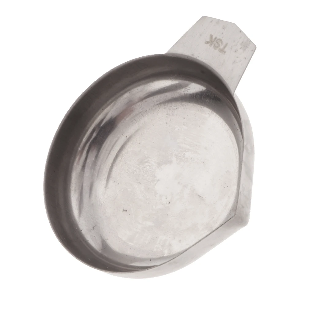 Small Metal Pocket Weighing Balance Scale Pan Dish Bowl Holder Jewelry Tools