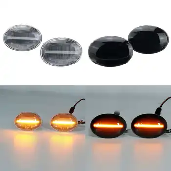 

Pair Turn Signal Light LED Side Marker Blinker Signal Lamp for BMW MINI Cooper R55 R56 R57 R58 R59 2007-2013 CL-R56-LSM-SM