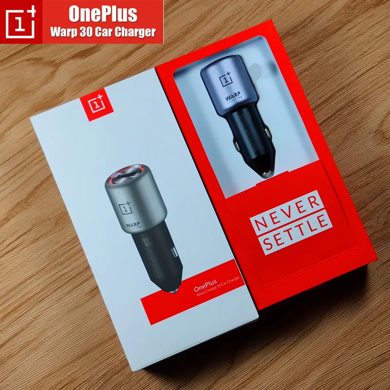 Оригинальное автомобильное зарядное устройство Oneplus Warp Charge 30 5V = 6A Max для Oneplus 7 Pro Normal QC для Oneplus 3/3T/5/5 T/6/6 T/7