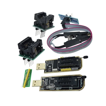 

CH341A XTW100 24 25 Series EEPROM Flash BIOS CH341 USB Programmer Module + SOIC8 SOP8 Test Clip For EEPROM 93CXX / 25CXX / 24CXX