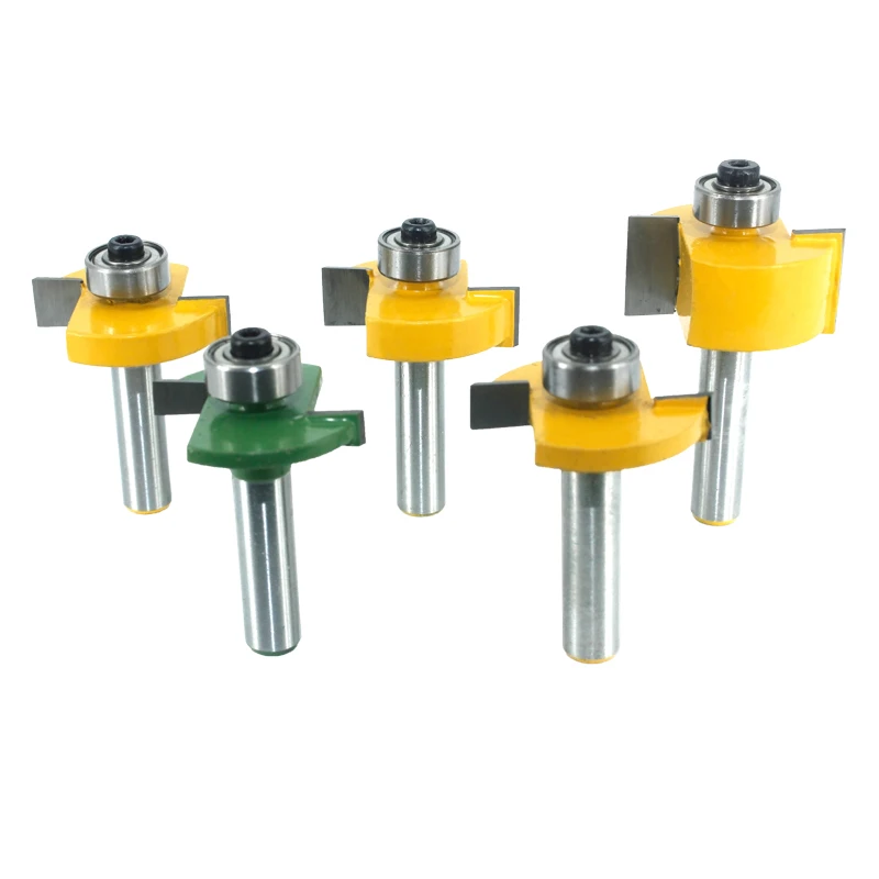 1pc 8mm Shank T-Sloting Router Bit Bit with Bearing Wood Slot Milling Cutter T Type Rabbeting Woodwork Tool for Wood MC02091 1pc 8mm Shank T-Sloting Router Bit Bit with Bearing Wood Slot Milling Cutter T Type Rabbeting Woodwork Tool for Wood MC02091