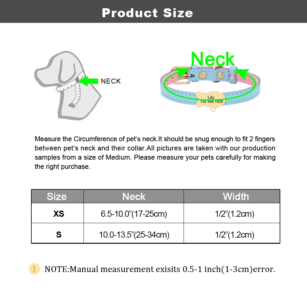 Cute Cat Personalized ID Collar Engraved  Kitten Puppy Name Collars Necklace For Small Medium Cats With Bell Fish Tag Nameplate 6
