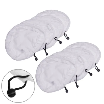 

8Pcs Steam Cleaner Mop Cloth Mop Pads Replacement Clothes Micro Fibre Washable Washing Ultrafine Fiber Cleaning Cloth