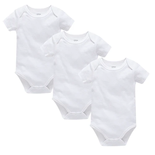3HY2209 Honeyzone/Одежда для новорожденных; однотонное боди белого и черного цвета; Bebe; летний Мягкий комбинезон с короткими рукавами для маленьких мальчиков и девочек - Цвет: 3HY2209