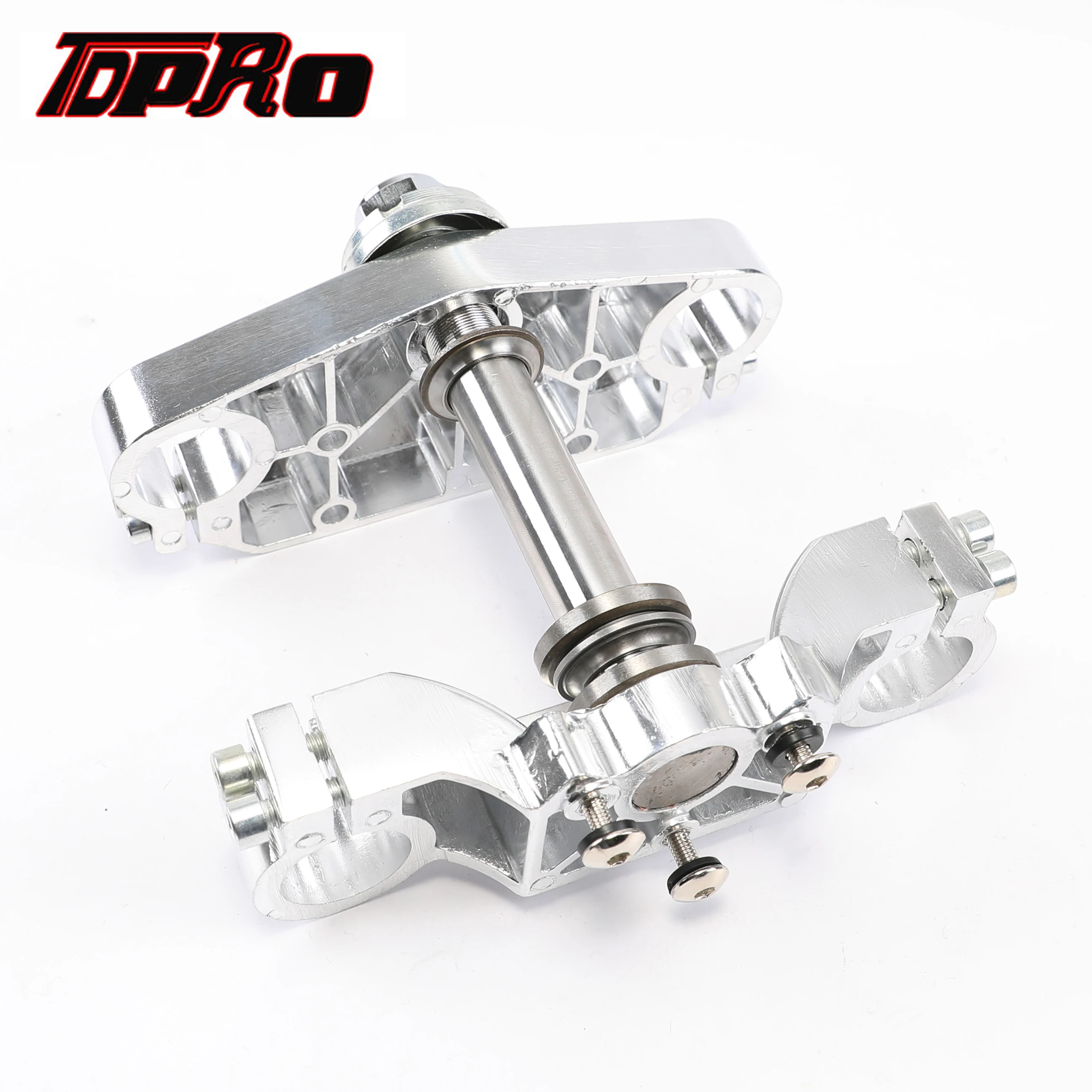 TDPRO Front Shock Triple Tree Fork 22mm Clamp Handlebar Riser For Motorcycle 110cc 125cc Honda Apollo Yamaha Dirt Bike Motorbike