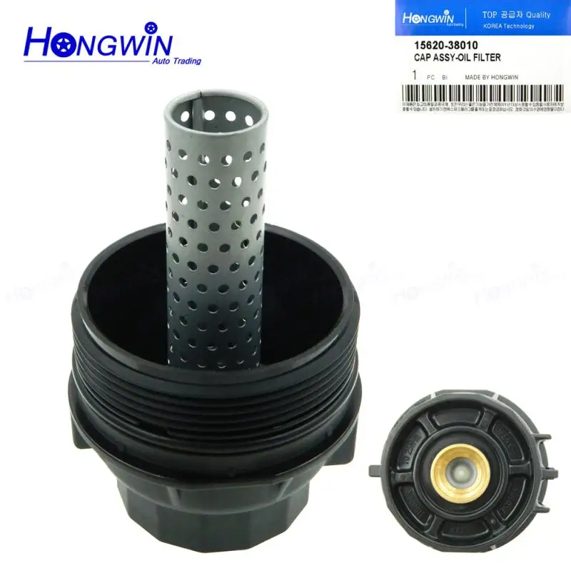 Genuine ON.15620 38010 New Oil Filter Housing Cap Assembly For Ttoyota
