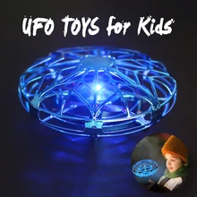 Mini Drone UFO Toys Infrared Sensing Control Hand Flying Aircraft Anti-collision Hand-operated Quadcopter Induction Toy Drone