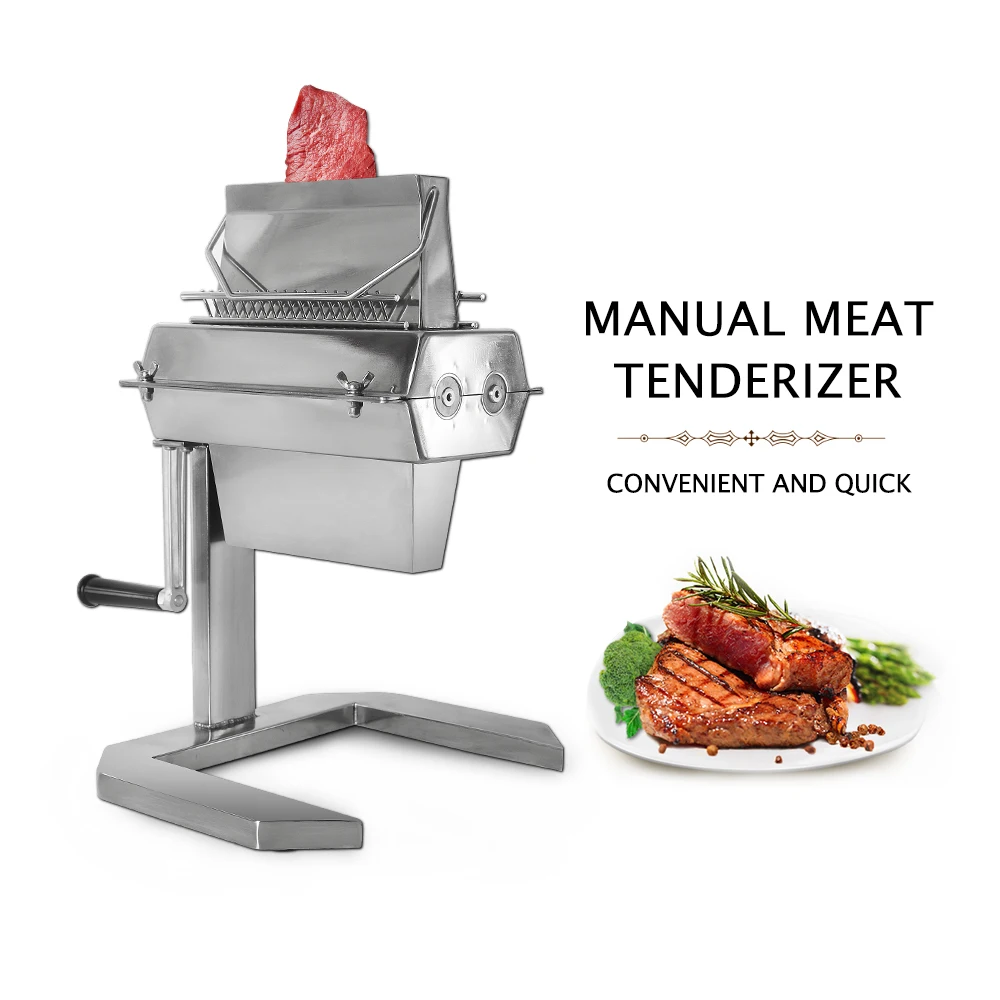 Meat Tenderizer Machine Stainless Steel Manual Tender Meat Loose Needle