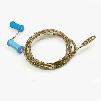

Cheap12mm Out Diameter * 2m Long Kitchen Toilet Manual Pipe Dredge Extension Spring Pipe Cleaning Tool Cleaner