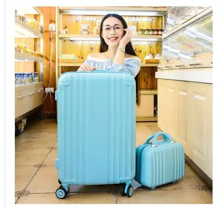 Women Travel Luggage suitcase Set travel Trolley suitcase Rolling Bags On Wheels Women Wheeled bags Rolling Luggage Suitcase