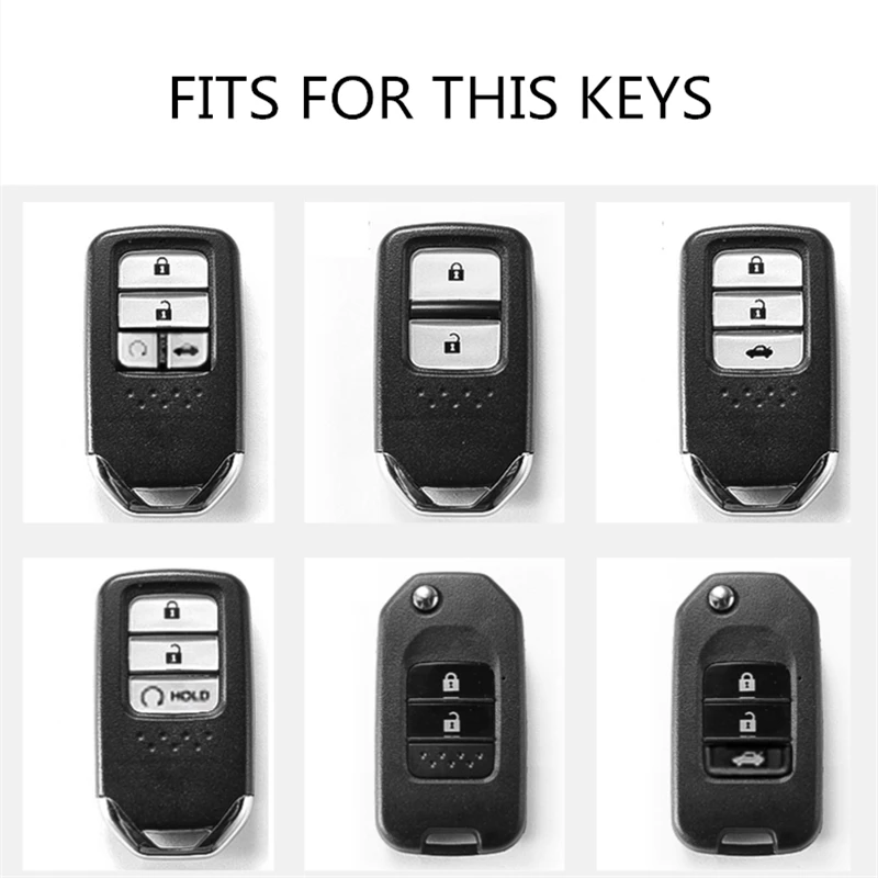 3 кнопки все включено ТПУ ключи чехол для honda accord 9 crider city Vezel Spirior Odyssey, Civic Jazz HRV CRV