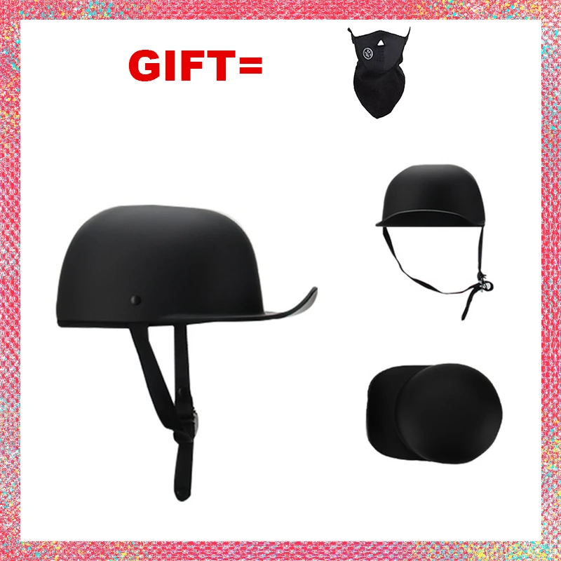 

Бесплатная доставка Винтажный мотоциклетный шлем из искусственной кожи открывающийся на половину лица шлем для мотокросса винтажный мотоциклетный шлем для верховой езды Скутер Чоппер