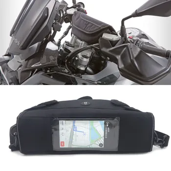 

Motorcycle Handlebar Bag Magnetic Tank Bike Saddle Bag Big Screen for Phone / GPS for B-M-W R NINE T R1200GS ADV R1200R LC R1250