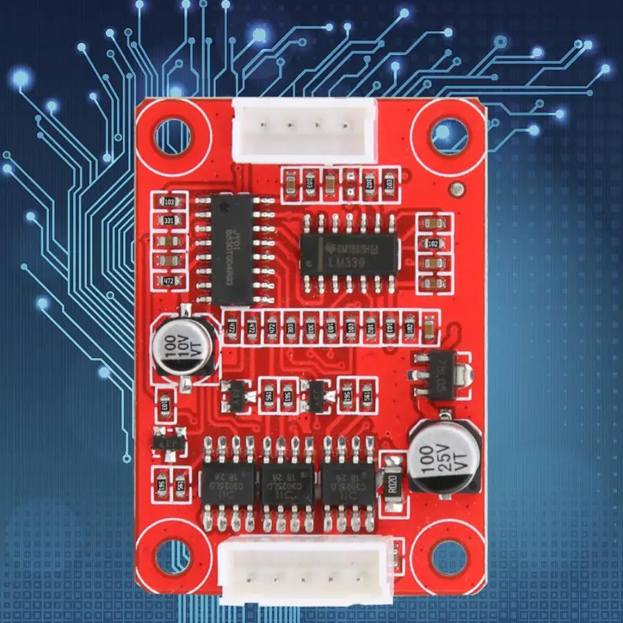 DC 7,5 V-18 V 30W бесколлекторный мотор контроллер электродвигателя доска вращение по часовой стрелке и против ремешок для шлема с креплением с вращением на потенциометр для регулировки Скорость