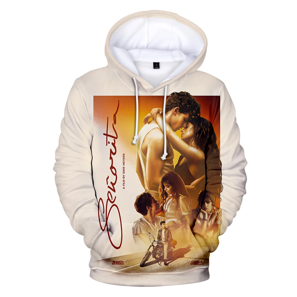 Senorita Camila Cabello& shawn mendes 3D Harajuku hoodies Sweatshirt New Women/men/Kids Parent-child Hoodies Sweatshirt