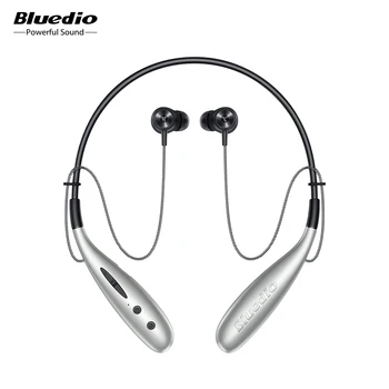

Bluedio Hn+ bluetooth earphone wireless headset magnetic control steps counting 13mm drive SD card slot microphone