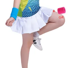 Детская одежда для настольного тенниса, короткая юбка для бадминтона, женские спортивные юбки, летние быстросохнущие дышащие шорты