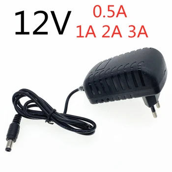 

AC 100V-240V to DC 12V 0.5A 1A 2A 3A 5A Power Supply Adapter 12 V Volt lighting transformer Converter For LED strip light 12V 2A