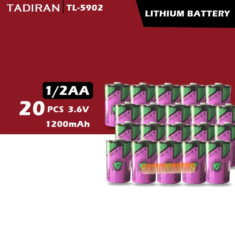 Оригинальный новый телефон TADIRAN TL 5902 1/2AA ER14250 SL350 3 6 V 1/2 AA литиевая батарея PLC