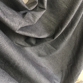 

( 2 meters/lot) on sales black grey Houndstooth tweed fabric for sewing wool fabrics woolen telas fat quarters fine and soft DIY