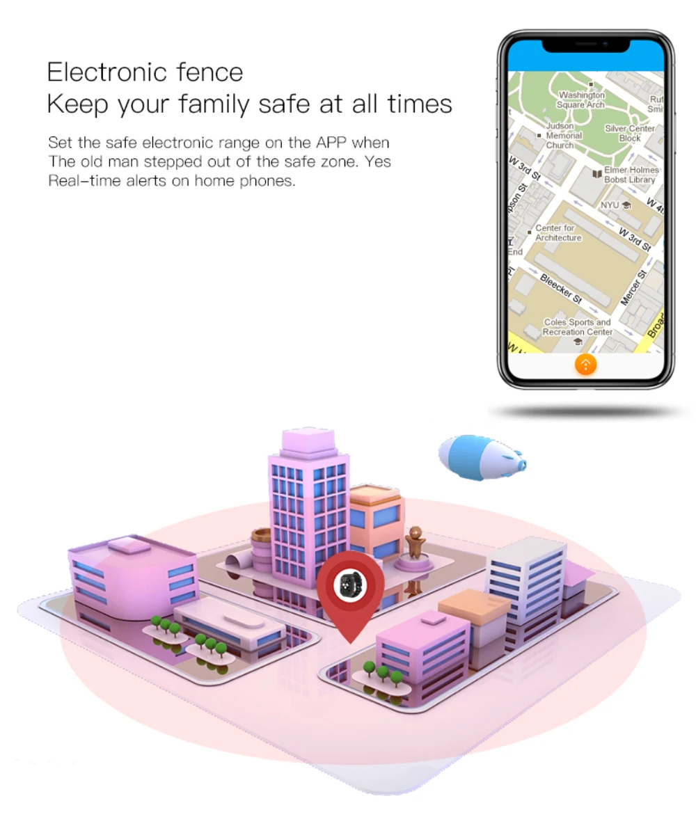 Gps позиционирование Смарт часы S9D Поддержка SOS gps wifi sim-карты Android 5,1 Bluetooth 4,0 3g S9D для пожилых людей подарок для детей