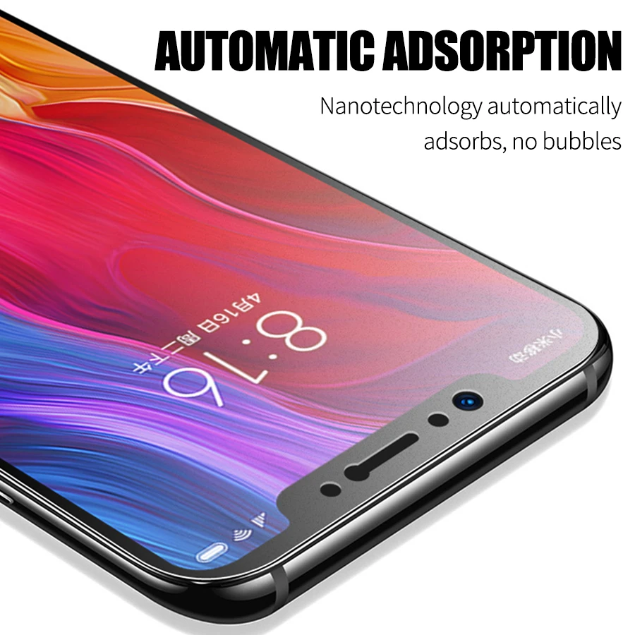 Матовое матовое закаленное стекло для Xiaomi Pocophone F1 CC9 Mi Redmi K20 Pro A3 A2 Lite Note 8T 7 9 SE Max 3