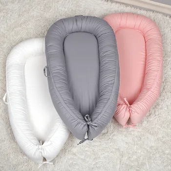 

95x60cm Portable Nest for Baby Lace Cradle Travel Cot Newborn Nursery Travel Bebe Playpen Bassinet