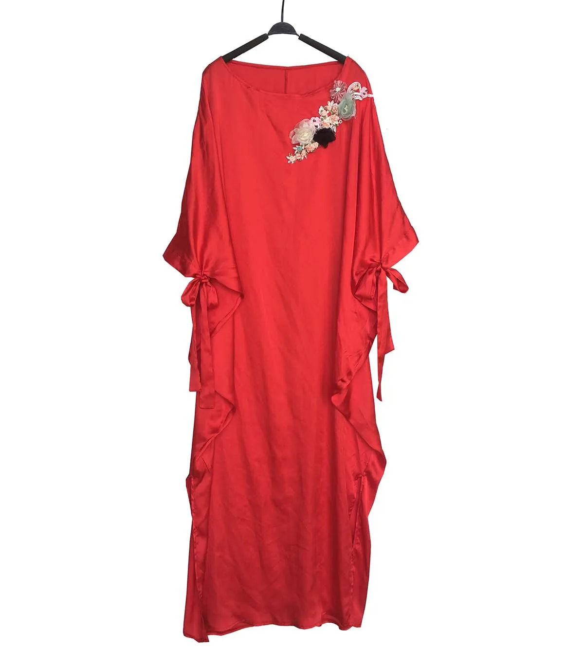 AAfrica одежда африканские платья для женщин рубашка в африканском стиле африканская одежда Дашики модная ткань с принтом Длинное Макси платье - Цвет: Красный