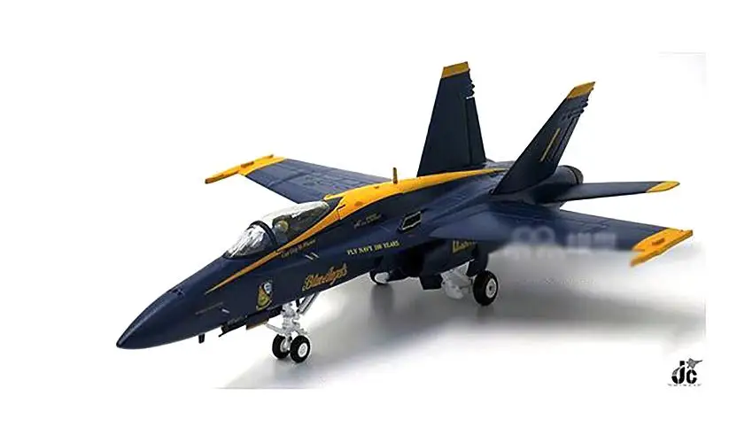 JC Крылья США F 18 темно синий Шмель Ангел 1/72 литая модель самолета| |